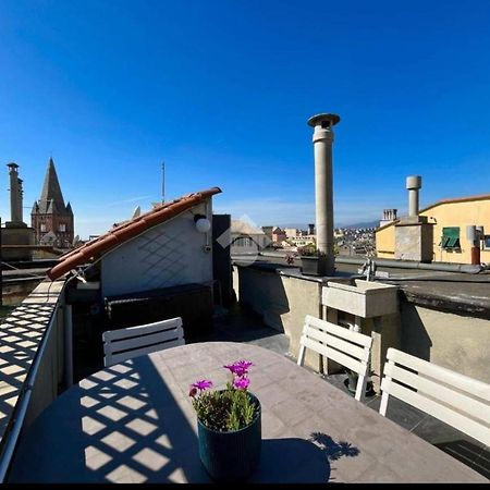 Ferienwohnung La Chicca Acquario Luxury Viewpoint Genua Exterior foto