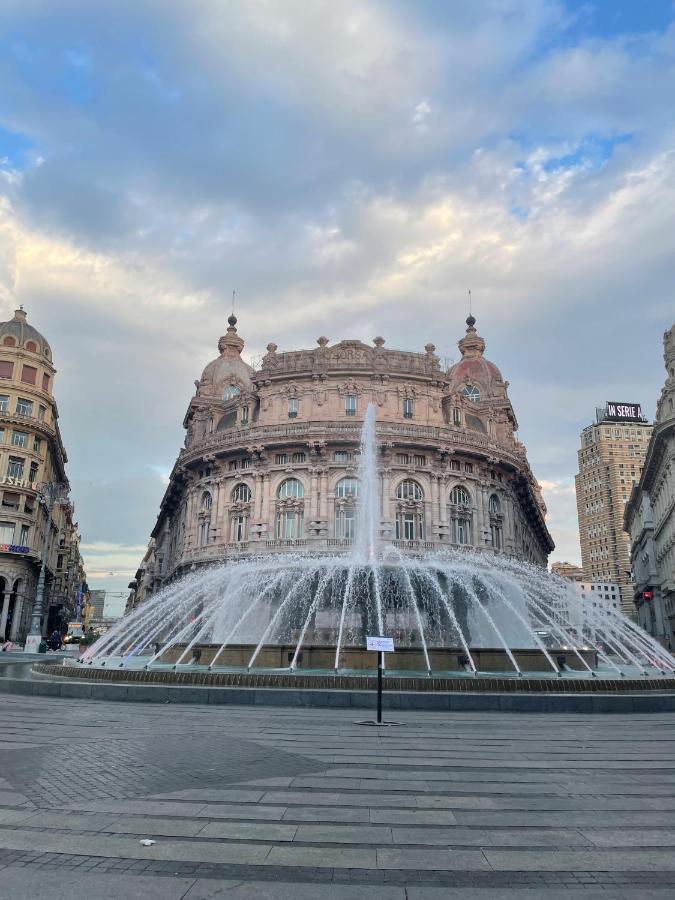 Ferienwohnung La Chicca Acquario Luxury Viewpoint Genua Exterior foto