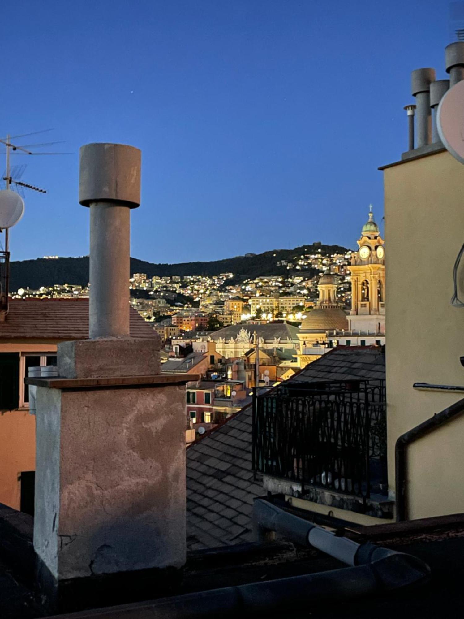 Ferienwohnung La Chicca Acquario Luxury Viewpoint Genua Exterior foto